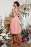 Великолепное вечернее платье 2020 Айседора GL865302 персик