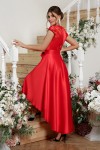 атласна сукня Нінель 2020 червоний