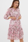 платье Элисон 3/4 GL864303 розовые цветы