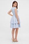 Літня нарядна сукня Лілія 2021 блакитна GL57730
