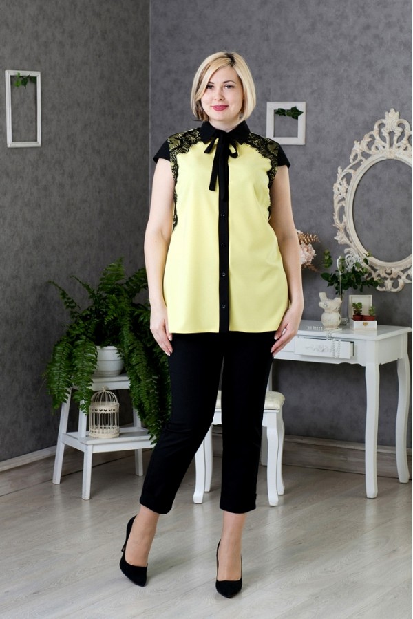 Блуза жовта VN28602