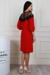 Червоне нарядне плаття 2018 AL646