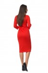 Молодіжне плаття Даніела  0257-2 червоне
