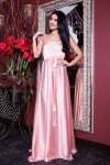 Розовое платье SL7777-1 на вечер (на заказ)