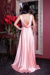 Розовое платье SL7777-1 на вечер (на заказ)