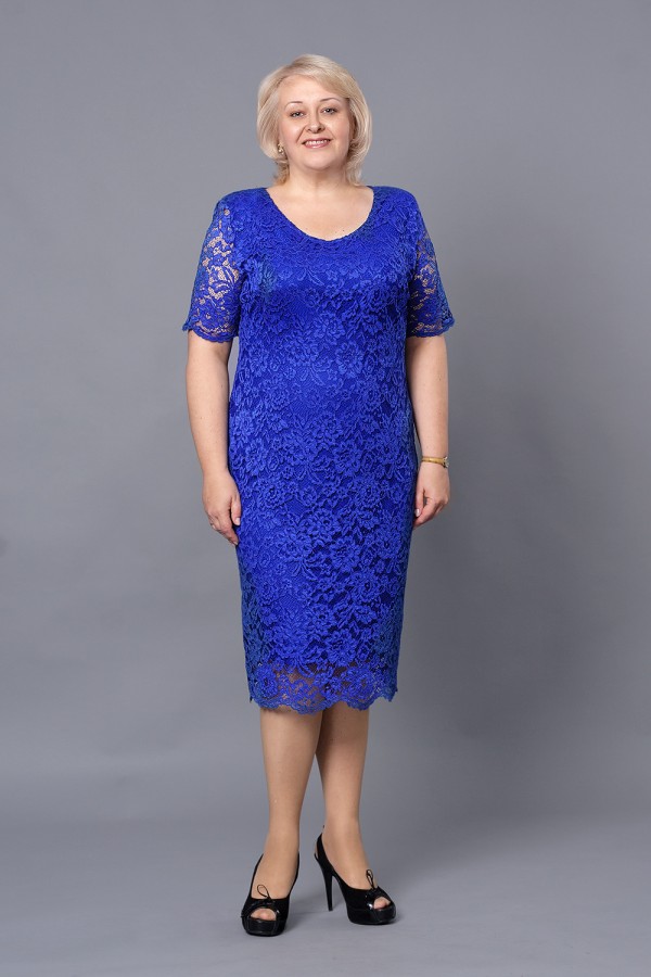  Платье VN22104 синий  