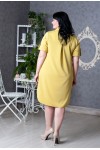 Платье  желтое VN27901