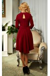 Красное платье с перфорацией 2018 Кармен AD19501