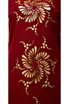 Червоне плаття з перфорацією 2018 Кармен AD19501