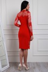Розкішне червоне плаття 2018 AL64501 з мереживом