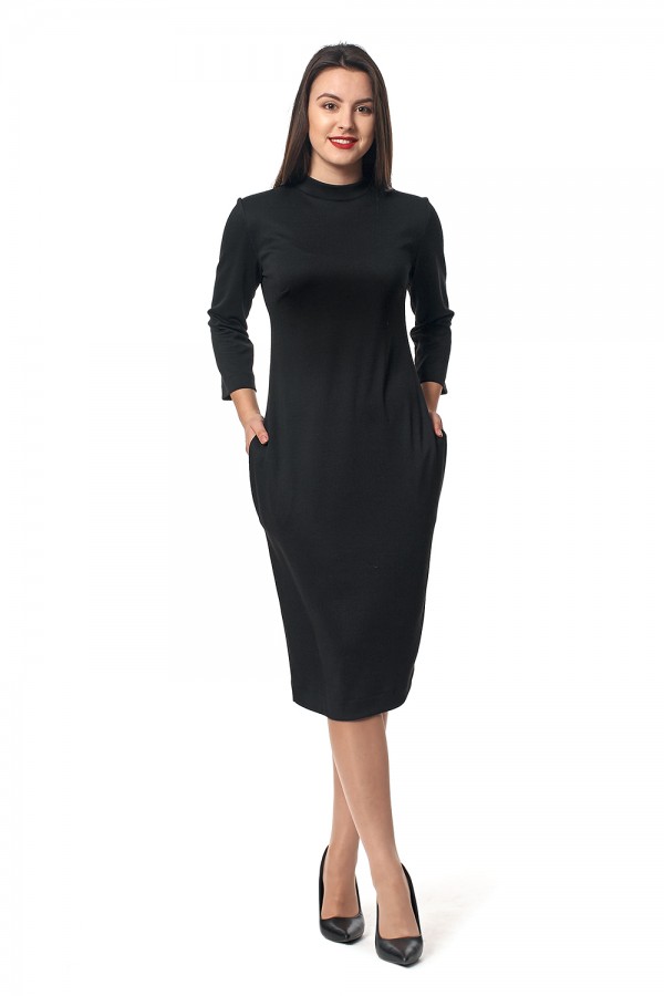 Класичне плаття 2018 Шарлотта EM29102 чорне
