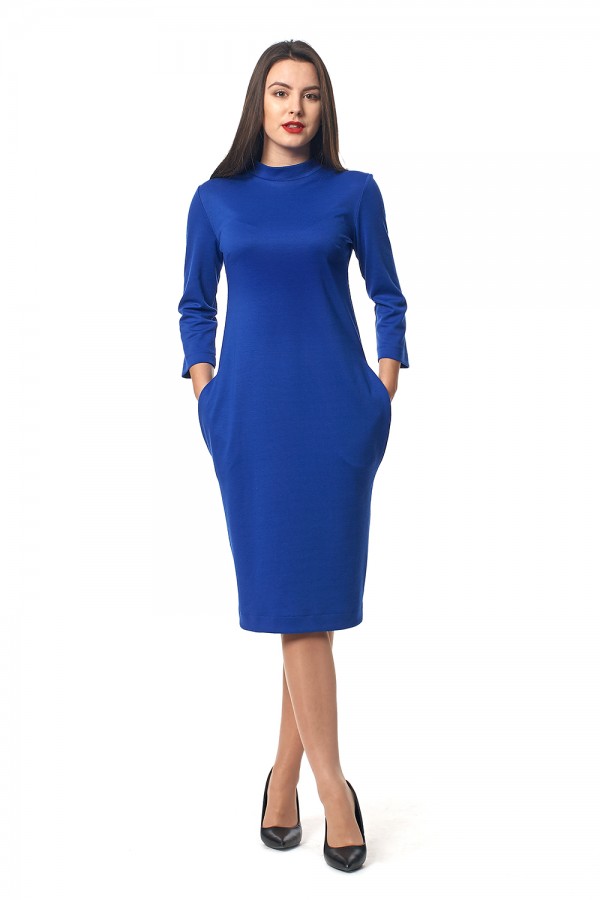 Класичне плаття 2018 Шарлотта EM29104 синє