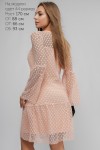 Романтичное платье 2018 LP309402 Ванесса цвет пудра