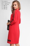Червоне святкове плаття 2018 LP309901 Інгрід