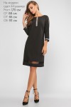 Черное праздничное платье LP309904 Ингрид