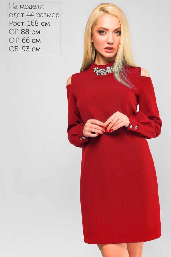 Модне плаття 2018 LP311503 Анта червоного кольору
