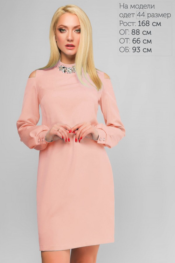 Модне плаття 2018 LP311504 Анта кольору пудра
