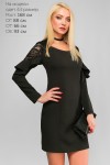 Черное нарядное платье 2018 LP312601 Сара