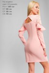 Розовое нарядное платье 2018 LP312602 Сара