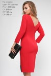 Елегантне новорічне плаття 2018 LP315101 Крісті червоне