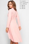 Стильне новорічне плаття 2018 LP316402 Марлен рожеве
