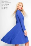 Стильное новогоднее платье 2018 LP316403 Марлен синее