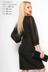 Чорне нарядне плаття LP316701 Белла