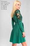 Стильное платье 2018 LP317801 Алекса зеленого цвета
