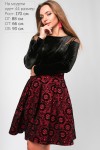 Коктельное красное платье 2018 LP318203 Бланш