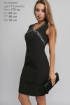 Чорне нарядне плаття з болеро 2018 LP43703 Періс