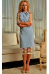 Елегантне блакитне плаття Долорес AD21903