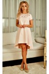 Обворожительное платье Элмаз AD22703 розового цвета