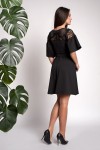 Вечернее платье Афина Лайт EM29603 черное