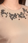 Модне плаття Мірела А4 EM29804 бежеве