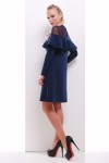Стильне плаття 2018 Саліна GL001802 темно синє