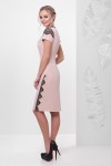 Персиковое платье Светла к/р GL635601