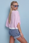 Блуза Мартіна рожевого кольору GL648801 на літо