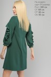 Зеленое весеннее платье LP319404