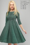 Зелене повсякденне плаття LP319501 весна 2018