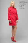 Красное платье LP325303 повседневное