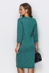 Повсякденне зелене плаття 32241/2 трикотаж