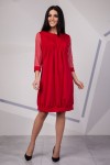Модне червоне плаття SL10101 весна 2018