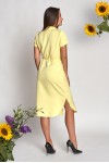 Платье Мегги А5 EM685301 желтого цвета