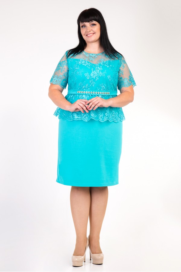 Платье Мариам больших размеров VN34903