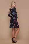 Модное осеннее платье с узором Глория GL695901