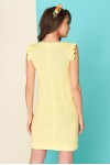 Летнее желтое платье Стасия AZ99013498