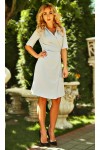 Коктейльне плаття Бейліс AD682001 пастельно - сірого кольору
