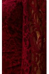 Жіноче нарядне плаття Альба AD694701 кольору марсала
