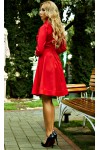 Повседневное платье Миранда AD693501 красно-кораллового цвета