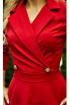 Повсякденна сукня Міранда AD693501 червоно-коралового кольору